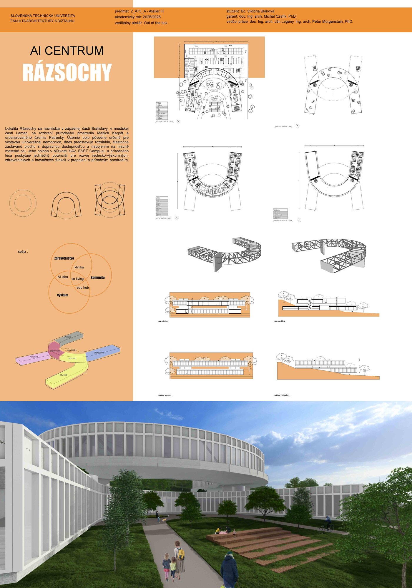 Ateliér III (2_AT3_AU) - Viktória Blahová - AI centrum Rázsochy