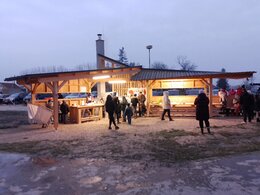 Komunitná kuchyňa v zariadení pre utečencov v Gabčíkove