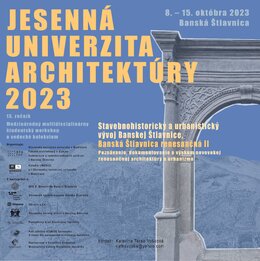 WORKSHOP: JESENNÁ UNIVERZITA ARCHITEKTÚRY 2023
