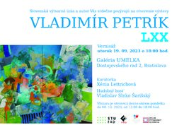 VÝSTAVA: Vladimír Petrík  LXX