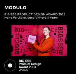 OCENENIA: MODULO ocenené BIG SEE Product Design Award 2023 