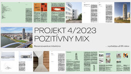 ČASOPIS: PROJEKT 04/2023: POZITÍVNY MIX