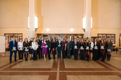 V Deň študentstva STU rektor udelil ocenenia Študent roka