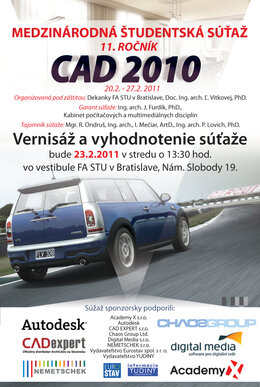 Medzinárodná študentská súťaž CAD 2011