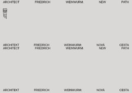Architekt Friedrich Weinwurm: Nová cesta