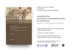Prezentácia publikácie Architektúra kláštorov a rehoľných domov na Slovensku