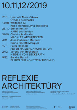REFLEXIE ARCHITEKTÚRY 2019  