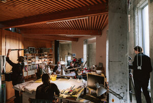 Ikony, foto: J. Čaprnka Rozhovory s doktorandmi fad stu - ikony_kusy_panak_00739