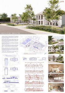 Úspechy: saint- gobain architecture student contest 2025 - Chimilin_poster