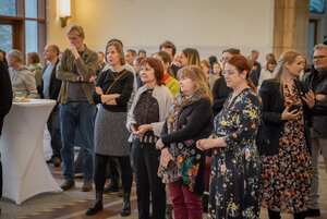 foto: M. Kováč Vianočný príhovor dekana: milé kolegyne a kolegovia, študentky a študenti, priatelia! - MK_00052