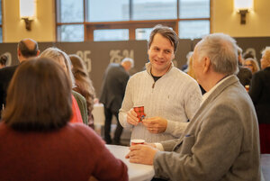 foto: M. Kováč Vianočný príhovor dekana: milé kolegyne a kolegovia, študentky a študenti, priatelia! - MK_00185