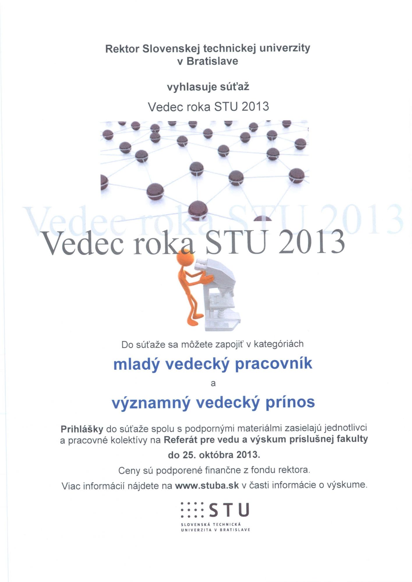 Vedec roka 2013