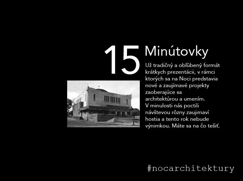 Noc architektúry_LS_2013/2014_15minutovky Noc architektúry_LS_2013/2014_15minutovky
