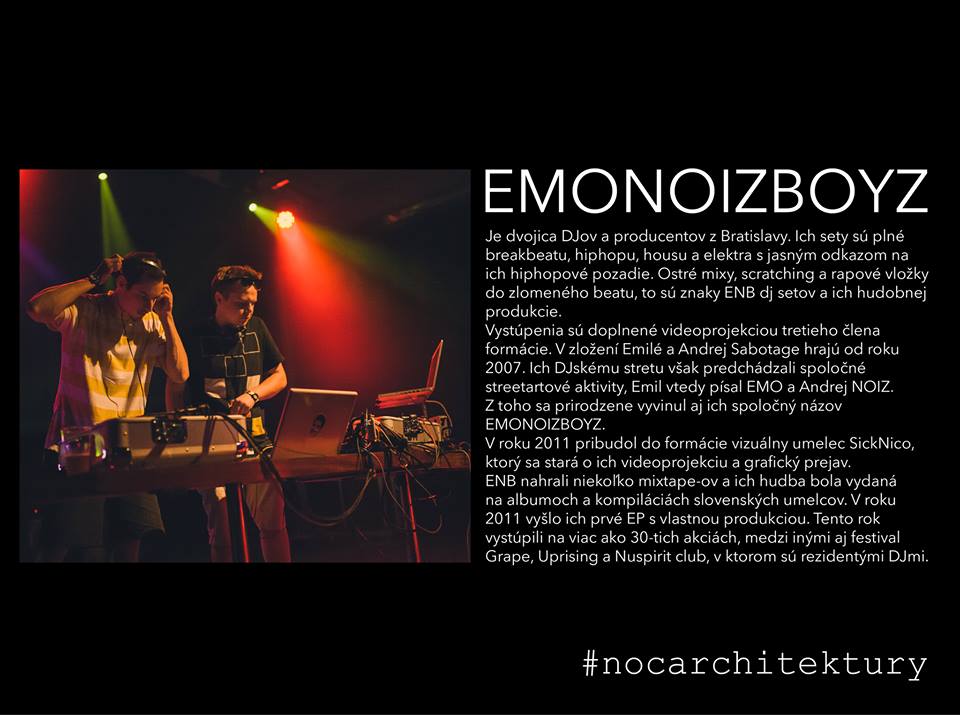 Noc architektúry_LS_2013/2014_EMONIZBOYZ Noc architektúry_LS_2013/2014_EMONIZBOYZ