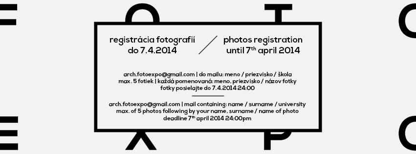 fotoEXPO 2014 - registrácia fotografií