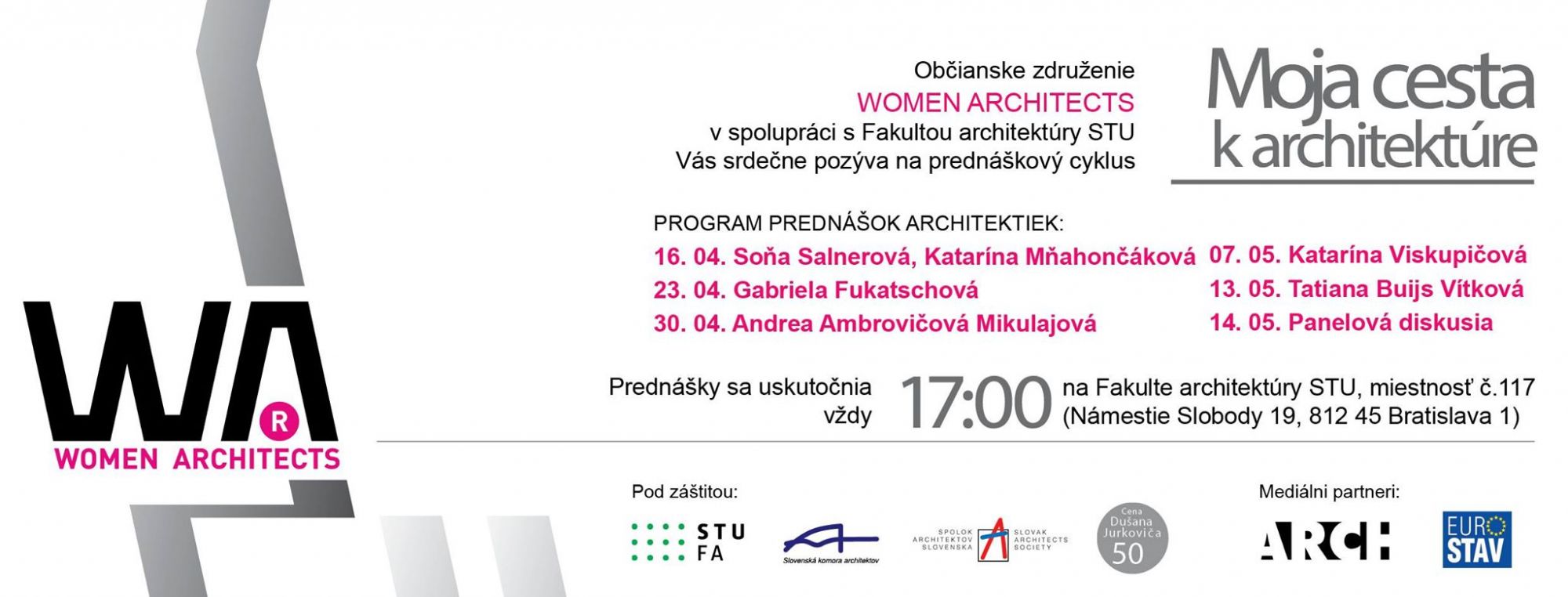 woman architects - prednášky