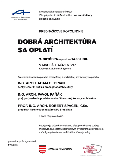 Den architektury v B. Bystrici