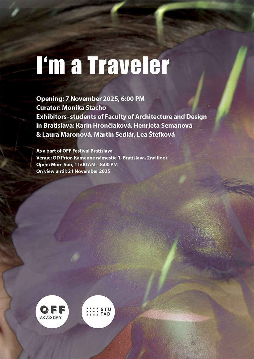 plagát k výstave I'm traveler